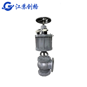 Hand pneumatic stop valve