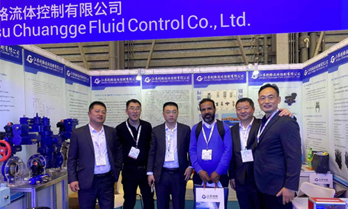 Jiangsu Chuangge Fluid Control Co., Ltd. debuted at the 2023 Shanghai Maritime Exhibition